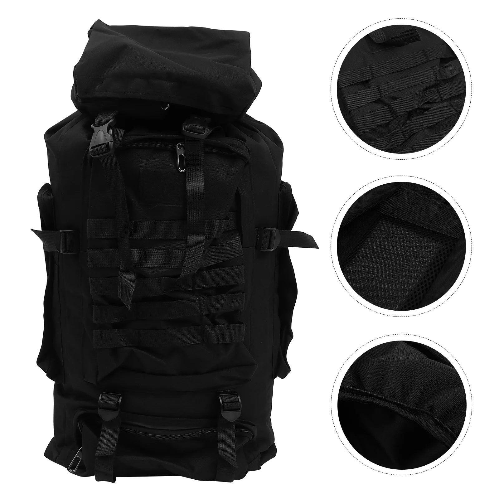 

1pc 80L Camping Backpack Waterproof Backpack Multifunction Hiking