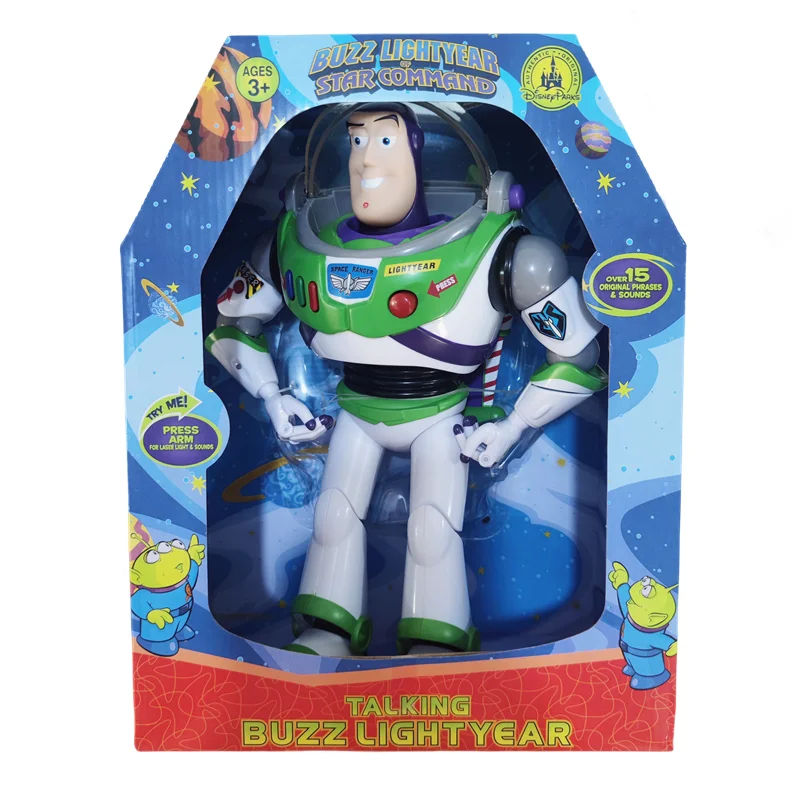 その他 Buzz Lightyear Talking Model Kit AQUA Buzz Lightyear - VTG Talking Model Kit Toy Story and