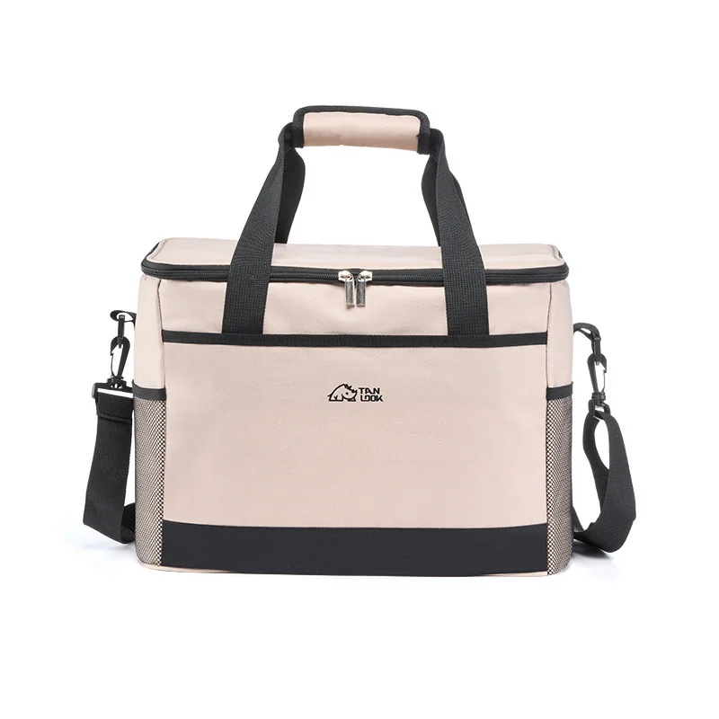 

30L Large Capacity Picnic Bag Waterproof Portable Thermal Insulation Bag Ice Bag Lunch Box Bag, Outdoors Food Storage Cooler Bag