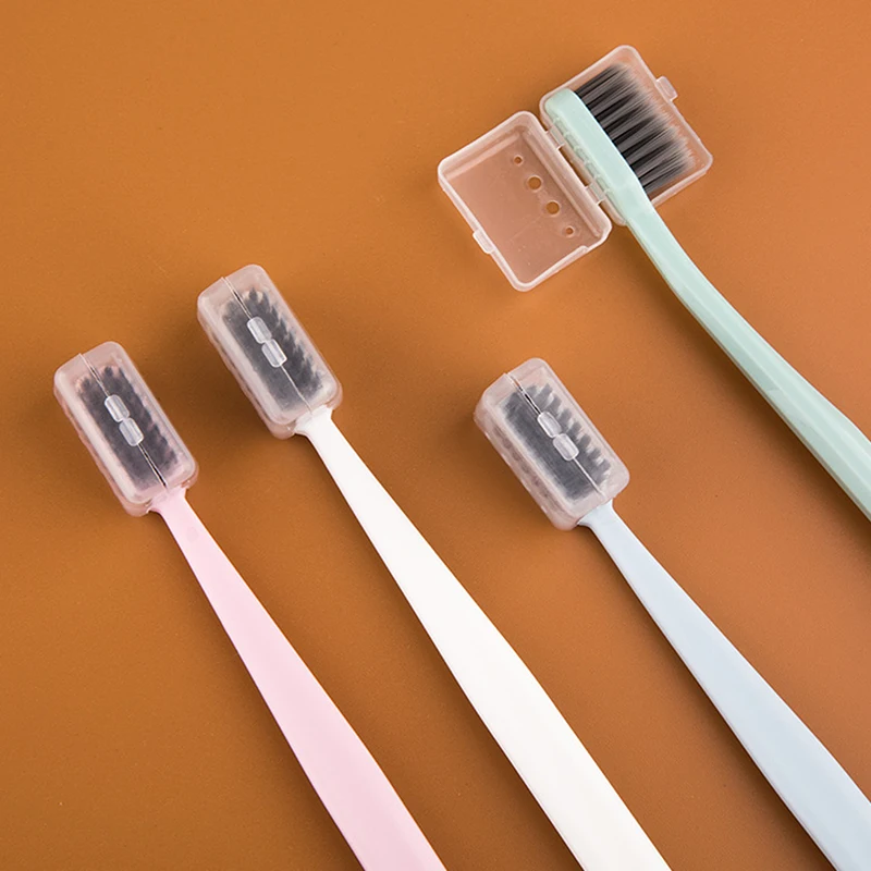 10pcs Toothbrush Head Covers Case Cap Portable Travel Hike Camping Brush Protect Storage Organizer Bathroom Supplies 5
