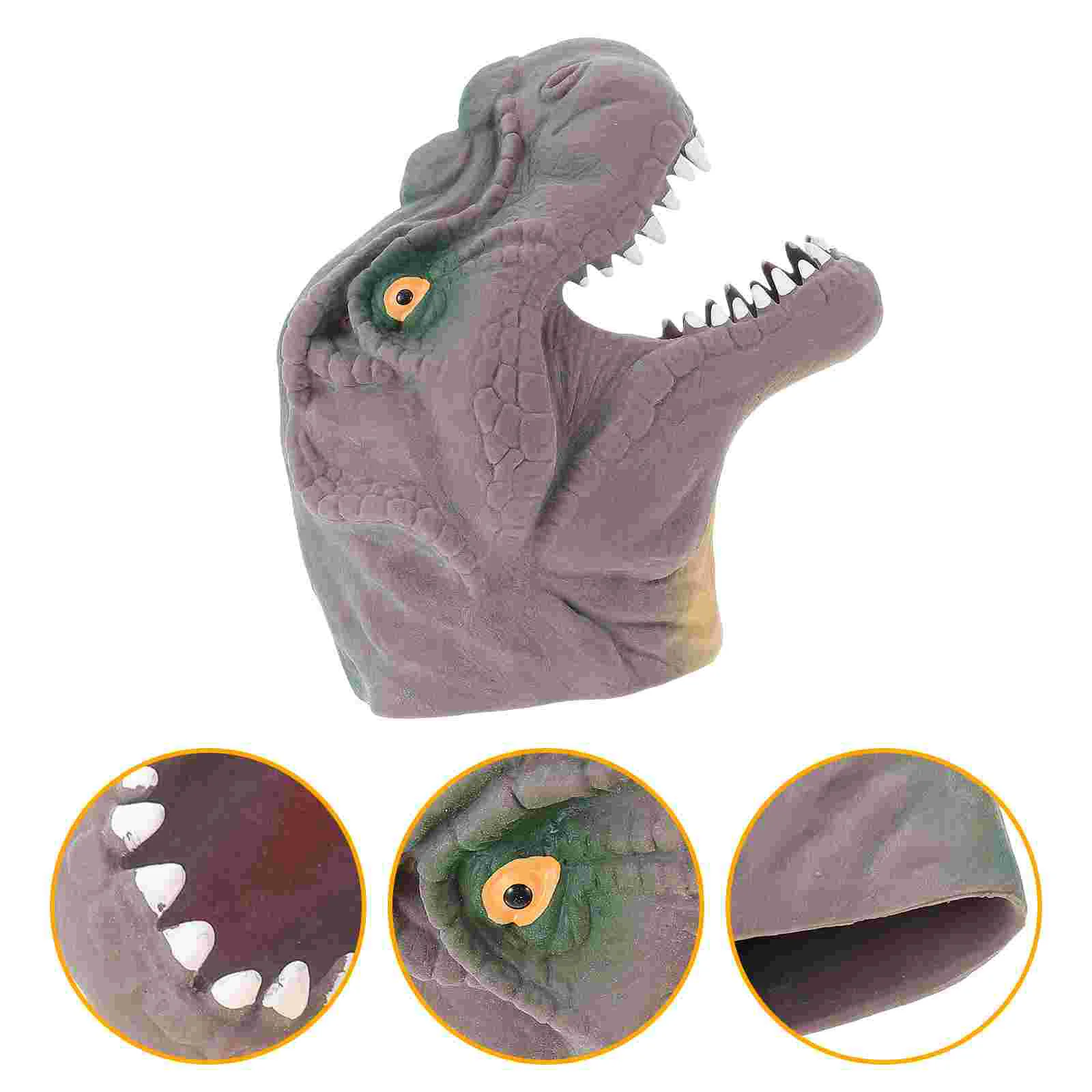 Educational Toys for Toddlers Dinosaur Hand Puppet Pupsicle Mini Toddler Toy dinosaurs finger puppets dino hand puppet finger biting toy preschool learning dinosaur figures educational toys for toddler kid