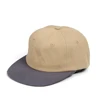 Washed Cotton 6 Panel Cap Flat Visor Unstructured Crown Baseball Caps Summer Sun Protection Hat Adjustable Outdoor for Men Women 6