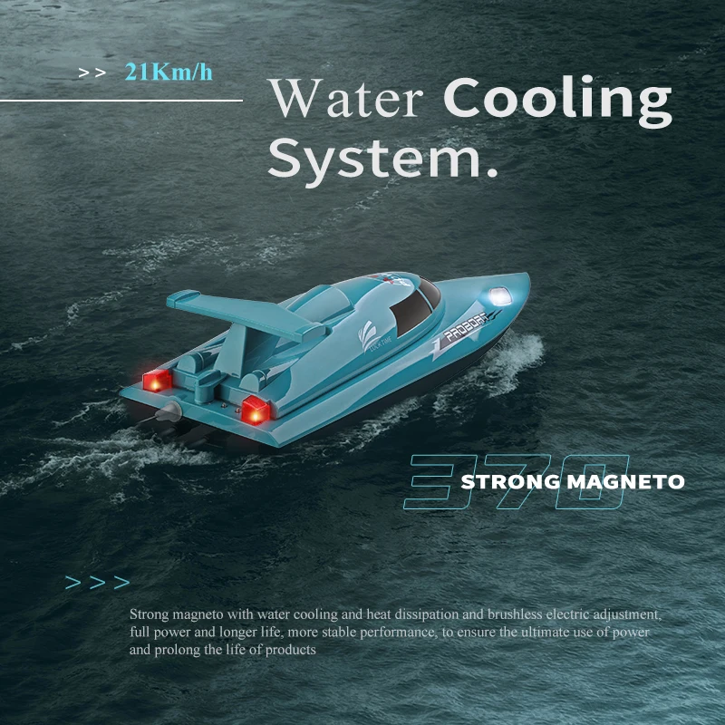 Bateau RC WL911-A/WL918 - Hors-bord rapide 21-35 km/h, auto-redressement
