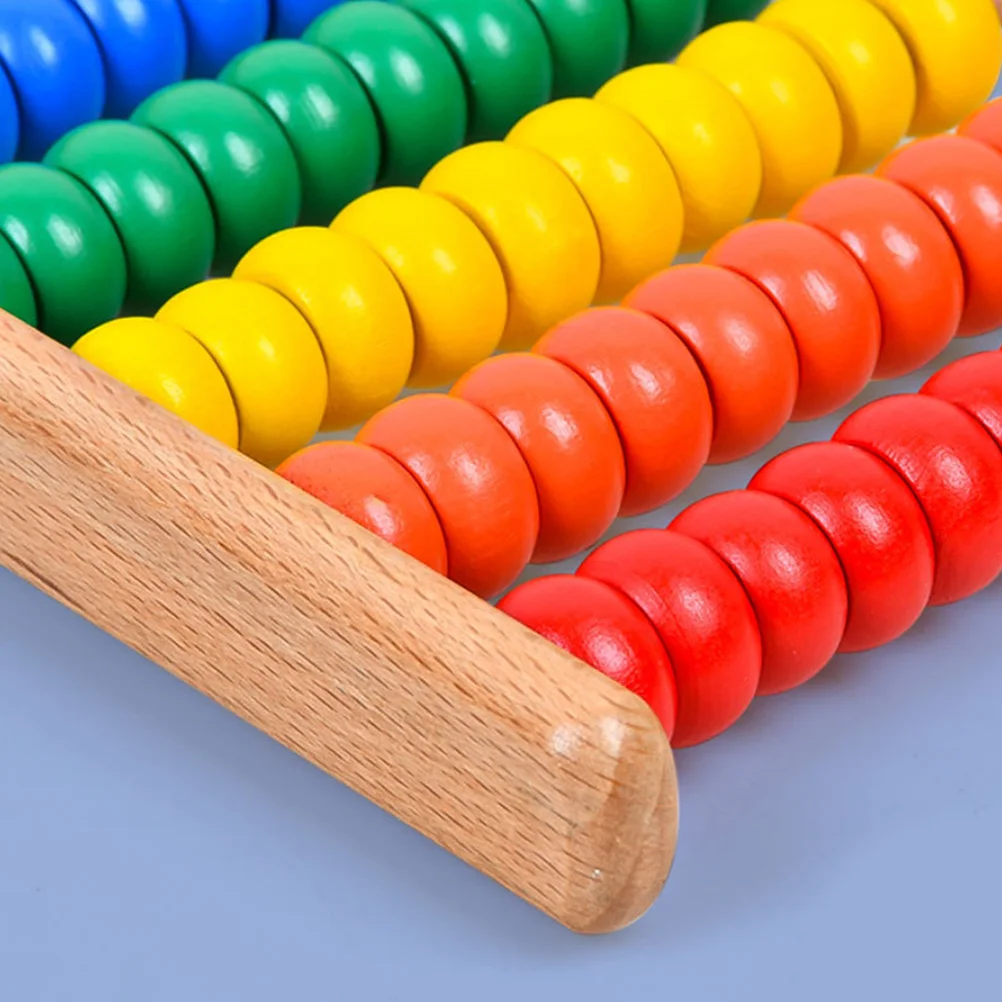 Kids Wooden Abacus Bead Frame Arithmetic Rack Educational Toy Math Learning Aid Developmental Tool Early Teaching Equipment educational toys math toys learning puzzle toys teaching aids toys learning board toy