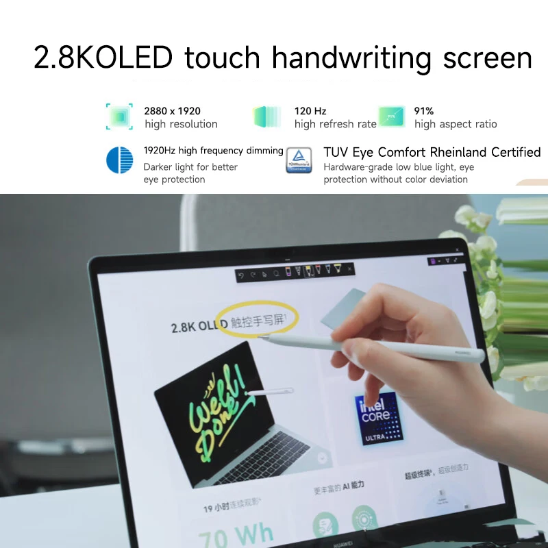 2024 HUAWEI MateBook 14 Ultra 7 155H/Ultra 5 125H 16GB/32GB 512GB/1TB 14.2-inch 120Hz 2.8k OLED 3