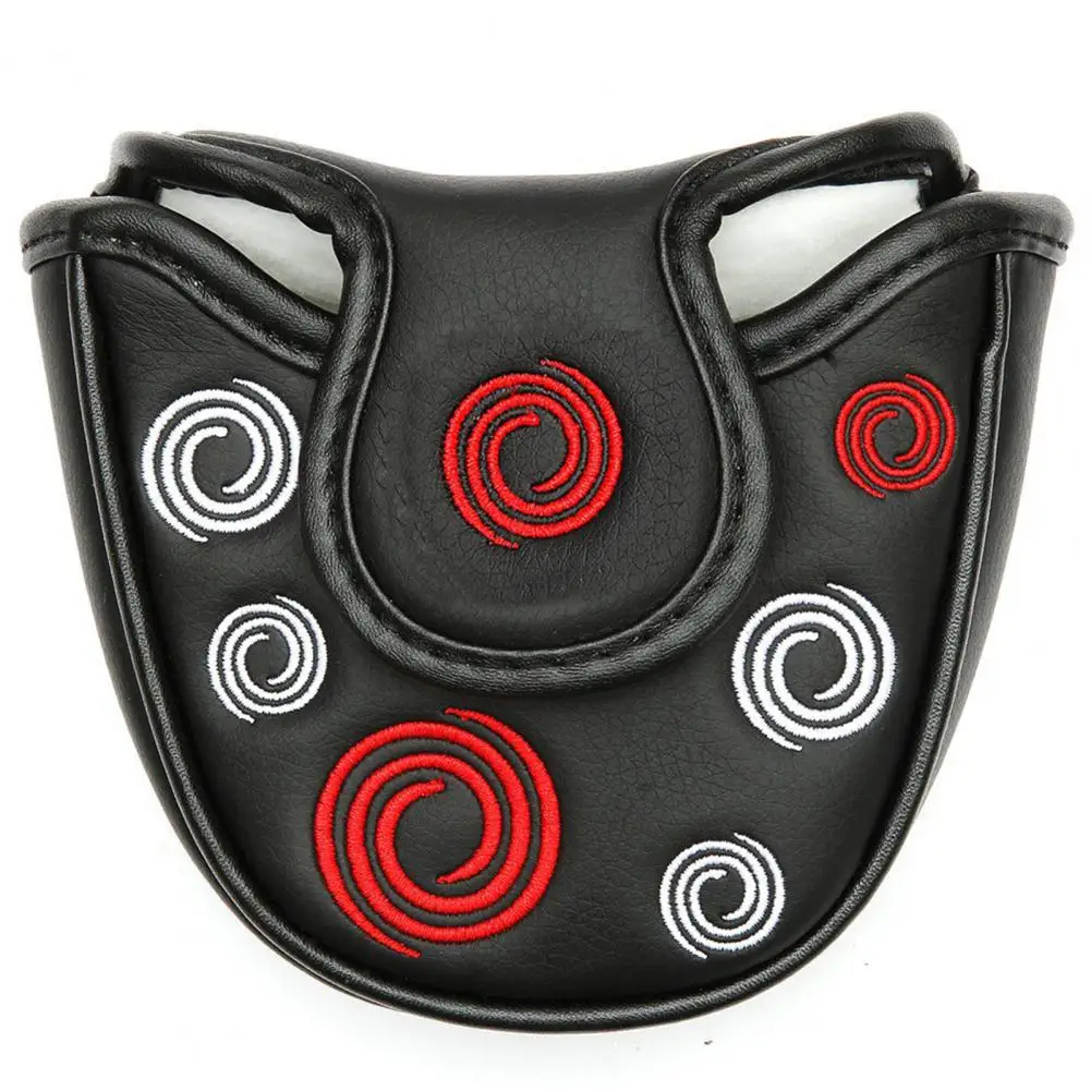 

Golf Putter Cover Magnetic Golf Mallet Putter Covers Headcover Faux Leather Golf Putter Head Cover Golf Club Head Covers