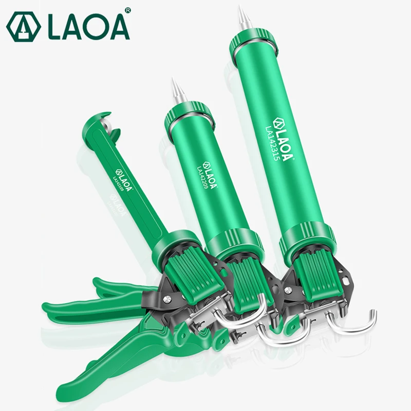 LAOA Glass Glue Gun Aluminum alloy Professional Pressure Glue tools luowei 50ml istick lcd display frame glue phone screen bonding glass repair mobile phone repair tools strong adhesion glue