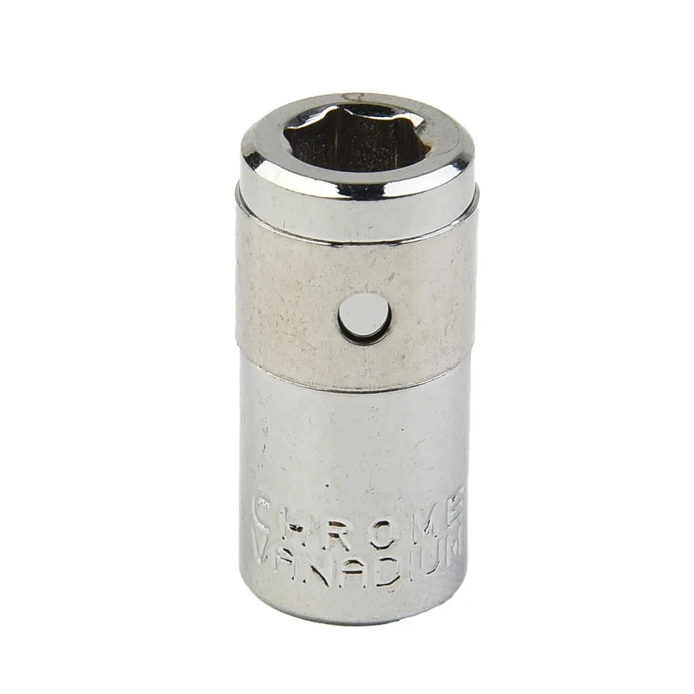 4x 1/4" Ratchet Drive Socket Adapter 6.3mm Square Drive To 1/4" Hex Shank Socket Bits Converter Screwdriver Holder Adapter 6