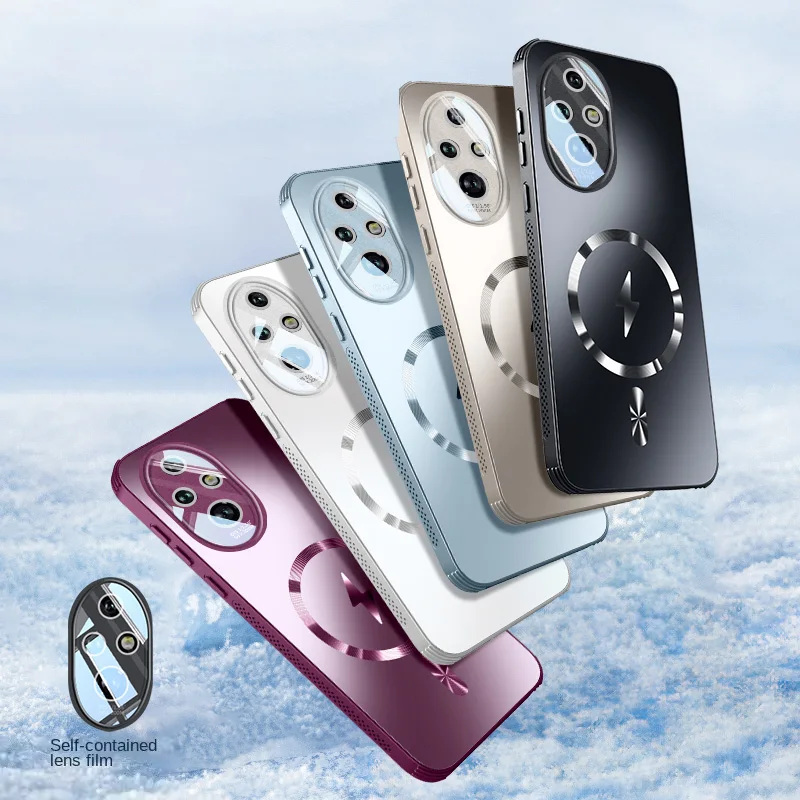 Magnetic Heat Dissipation Matte Shockproof Back Case with Full Cover Design