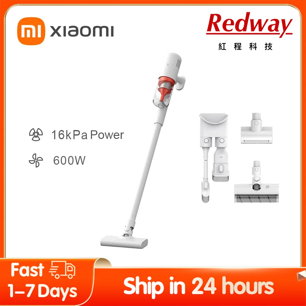 

XIAOMI MIJIA Vacuum Cleaners 2 B205 Sweeping Cleaning Tools 16kPa For Home Sweeping Strong Cyclone Suction 0.5L Clear Dust Box