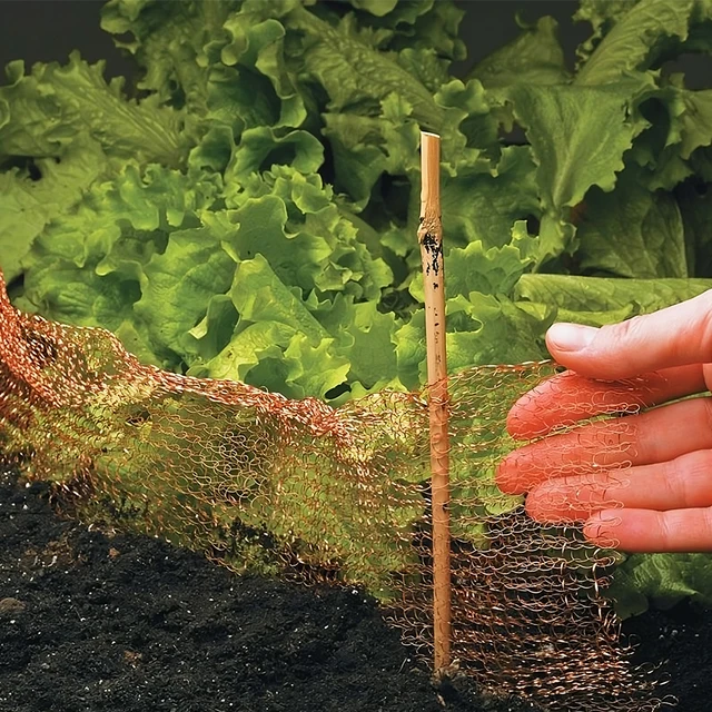 Rézháló -Meztelen Csig És Csigariasztó 900 X 10 Cm Rézhuzal Rágcsáló Háló Tekercs Egér Patkány Igazolásos Kártevőirtó Töltés Szövet Barkácsolás Diy - Image 6