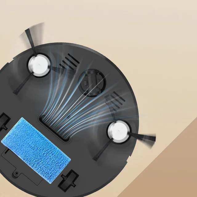 Robot Vacuum Cleaner 3-in-1 Electric Intelligent Pet Hair Cleaner Tool Usb Charging Convenient Mopping Household Home Machine 6