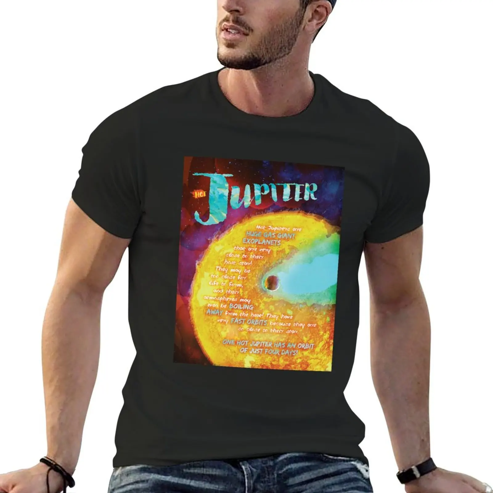 

Hot Jupiter T-Shirt graphic tee shirt oversizeds graphic tees men