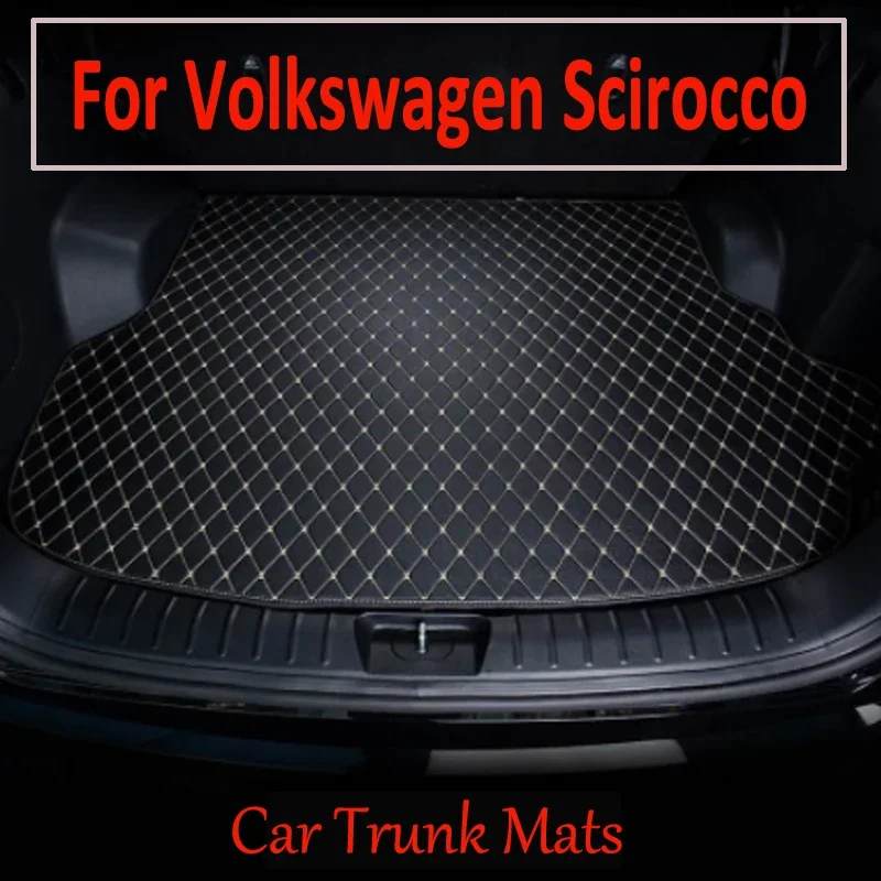 

Car trunk mat for Volkswagen Scirocco 2009 2010 2011 2012 2013 2014 -2017 Cargo Liner Carpet Interior Parts Accessories Cover