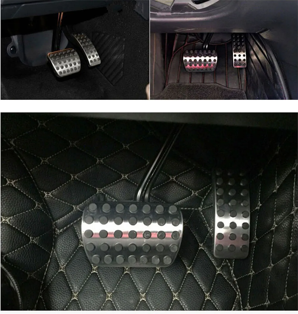 For Mercedes-Benz A GLB CLA 200 250 A160 A180 A200 B180 B200 B220 W177 W247  X247 C118 Brake Gas Accelerator Pedal Pad Cover Set