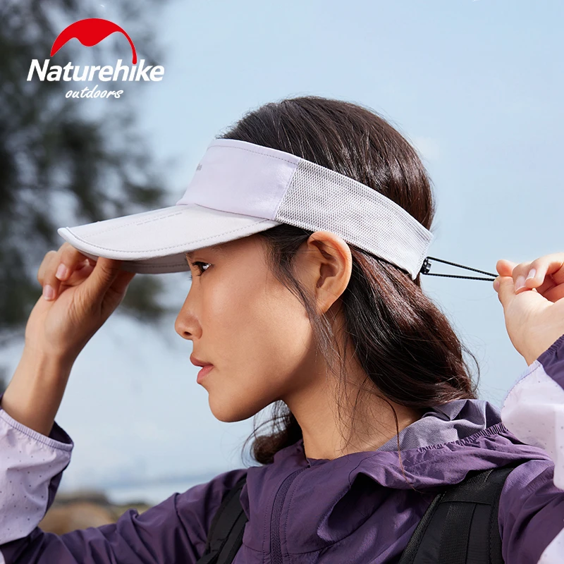 

Naturehike Sun Hat Women Baseball Cap Camping Summer White Sun-Proof Caps Empty Top Visors Seaside Outdoor Sport Tennis Golf Hat