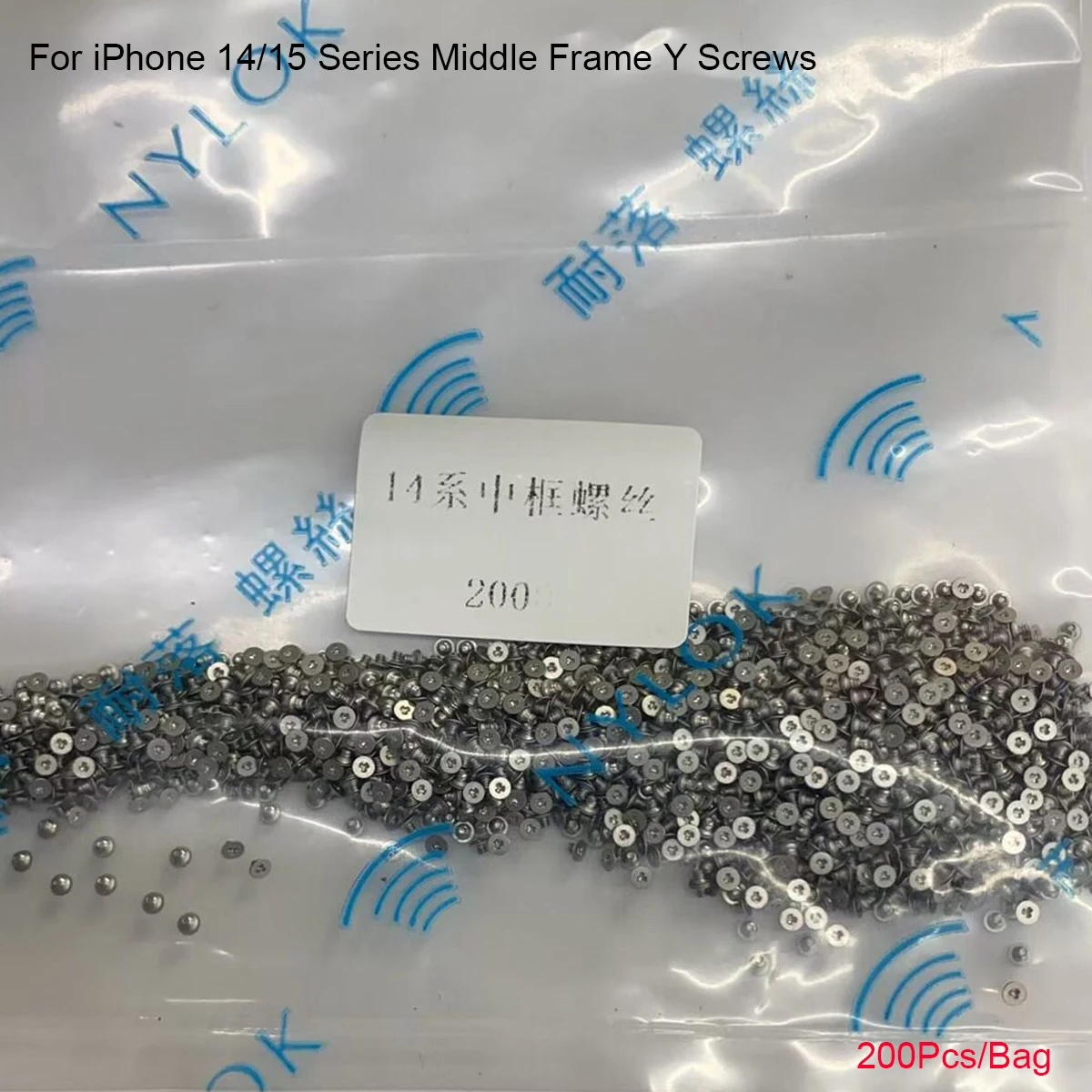 200-Piece Universal Phillips Middle Frame Bezel Screws Replacement Pack