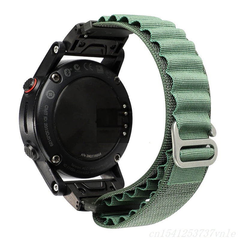 

Alpine loop band For Garmin Fenix 5 6 7 EPIX Enduro 2 forerunner 955 945 935 approach S60 S62 Descent G1 Fenix 5S 6S 7S MK2S