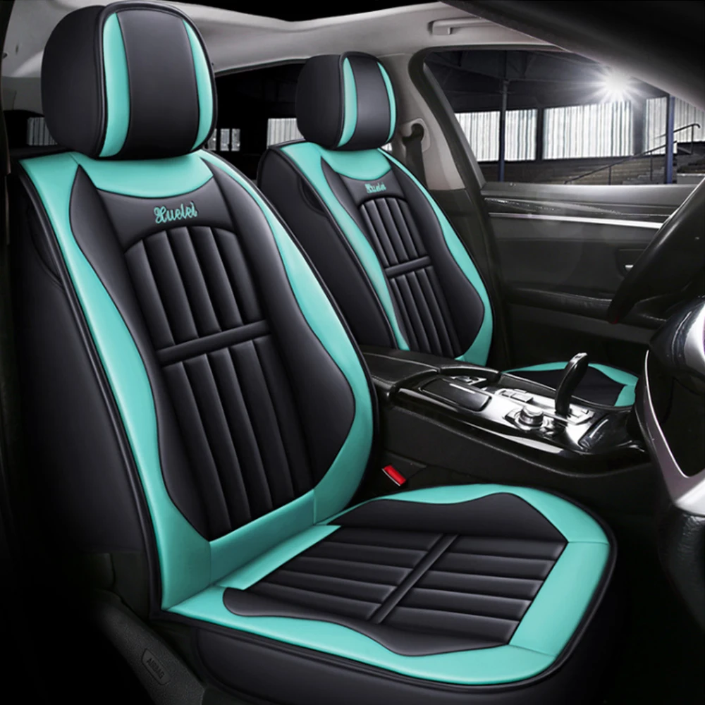 

Universal Seat Full Surround PU LeatherCovers Breathable Cushion Car Seat Protector Cover Fits For Four Season