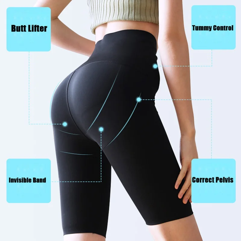 Slimming Tummy Trimmer High Waist Trainer Sports Leggings Warming Trousers Women Fitness Tights Belly Control Panties Shapewear waist trainer