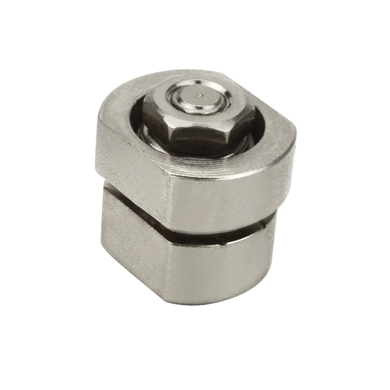 Small random stop positioning rotary shaft embedded adjustable torque table lamp Vanity mirror damper stop hinge