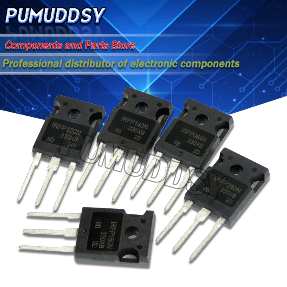 Transistors Kit 5pcs IRFP460PBF IRFP460 IRFP064 IRFP140 IRFP150 IRFP240 IRFP250 IRFP254 IRFP260 IRFP264 IRFP360 IRFP450 IRFP450PBF TO-247