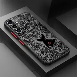 Matte Phone Cover with Cool Anime Characters - Galaxy A21s (Mix01)