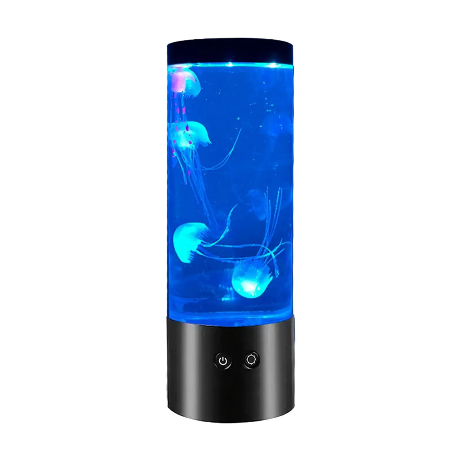 Jellyfish Lamp Novelty Gift for Girls Boys Kids Teens Adults 11x29cm Table Lamp for Bars Holiday Dormitories Bedroom Restaurants