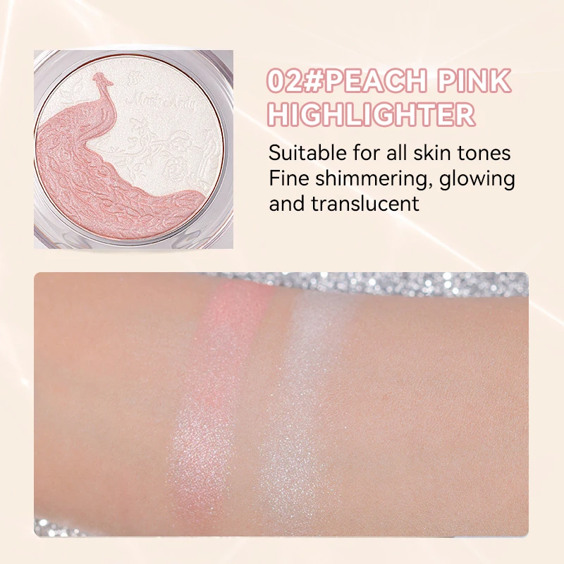 Shimmer Highlighter Makeup Contour Palette Blush Bronzer Powder Palette  Illuminators Glow Makeup for Face - AliExpress