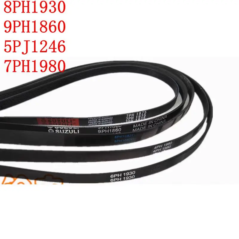 Various models of dryers, washing machine belts 9PH1860 8PH1930 5PJ1246 7PH1980 6PH2000
