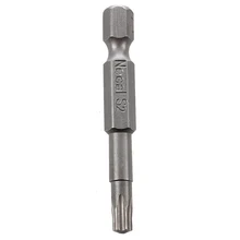 

Hardware Part Magnetic 4X50mm T25 Type Torx Screwdriver Bit 10 Pcs