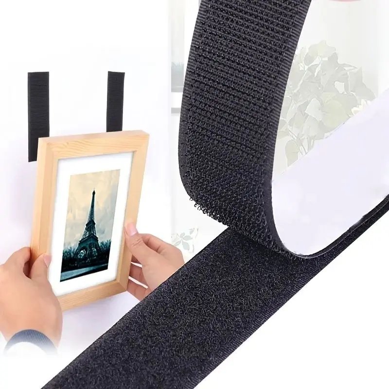 Heavy Duty Self-Adhesive Hook & Loop Fastener Tape