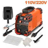 New ZX7-250 Welding Machine LED Digital Display 220V 110V ARC MMA LIFT TIG MINI IGBT Inverter DC Protable Welder EU Plug/US Plug 1