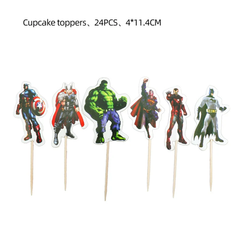 Рисунок 4 - Украшение для вечеринки в честь Дня Рождения Мстителей