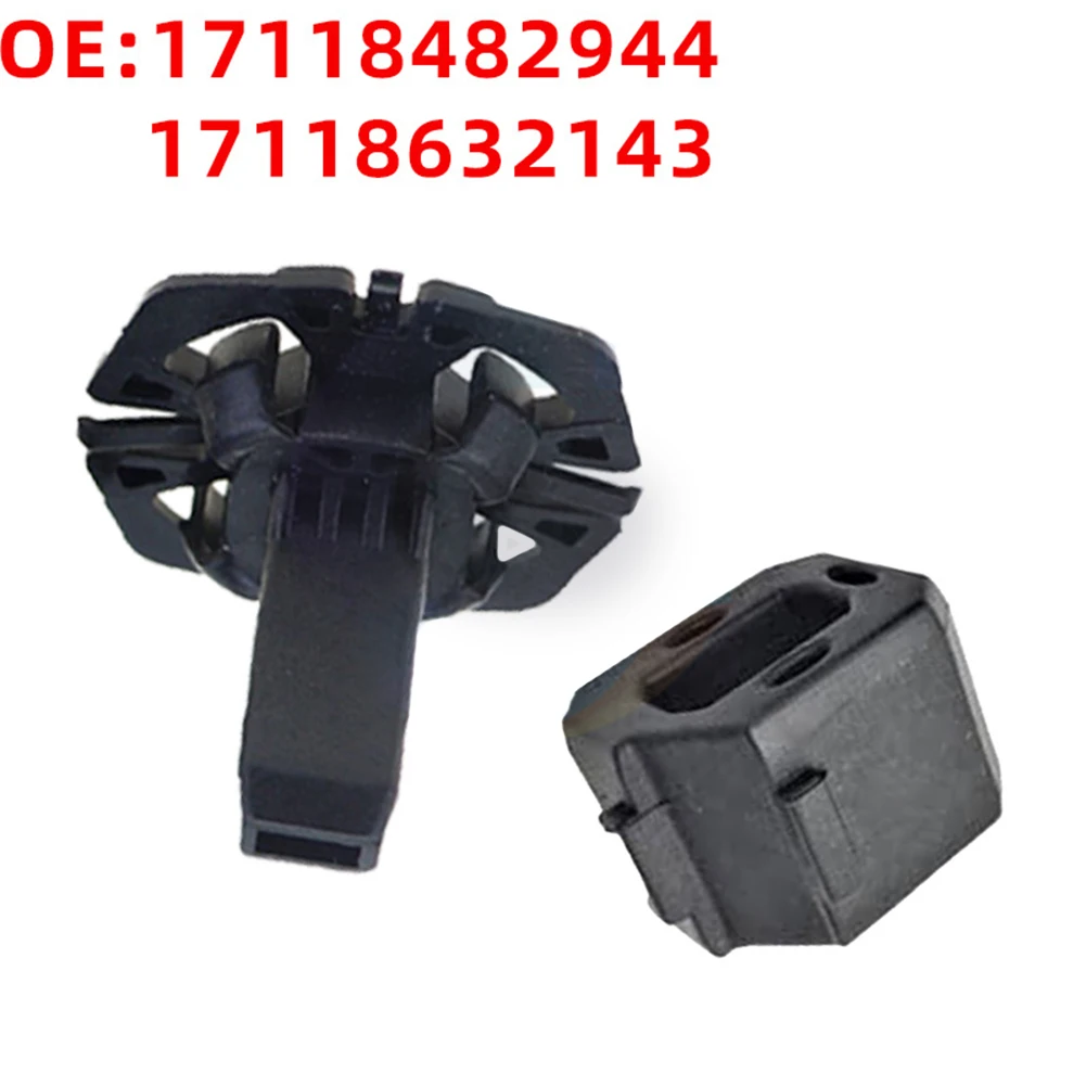 2set Securing Clip ABS Black Clip 17118482944/17118632143 For BMW Coolant Radiator Fastening Element Clip