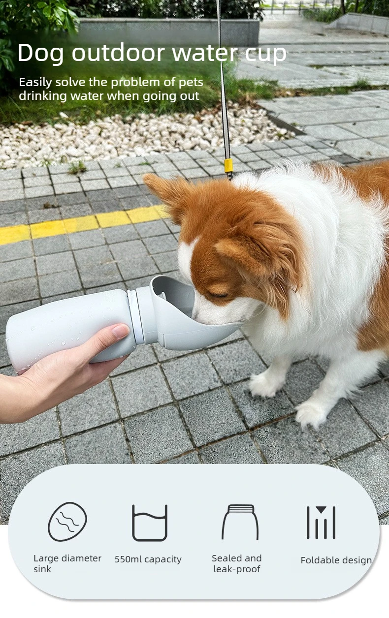 Borraccia portatile per cani accessorio viaggio e passeggiata_voghion.com