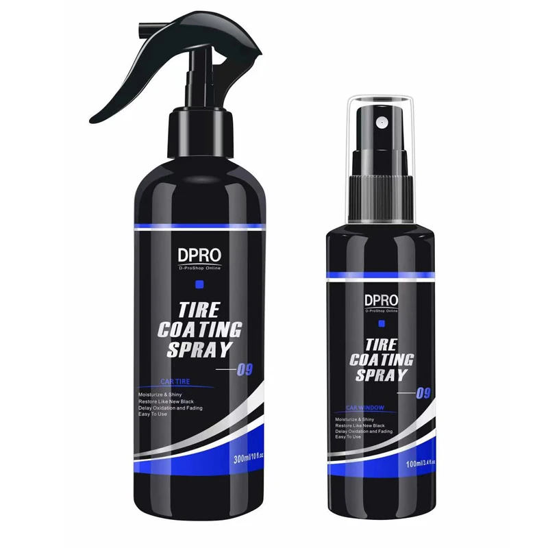 DPRO Black Car Tire Blackening Ceramic Coating Spray Liquid Refurbishing  Auto Wash Accessories Spraying Polish Wax Clean VM-09 meguiars car wax