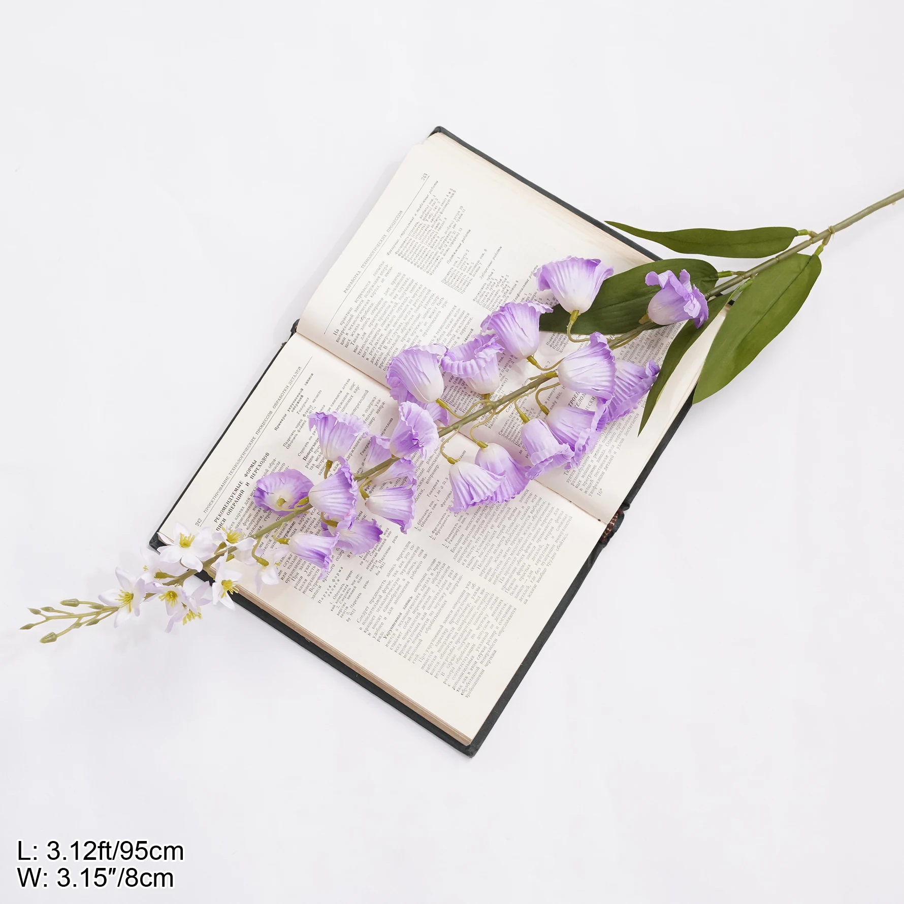 Chuxin Purple Bellflower Artificial Flower for Weddings and Home Decor