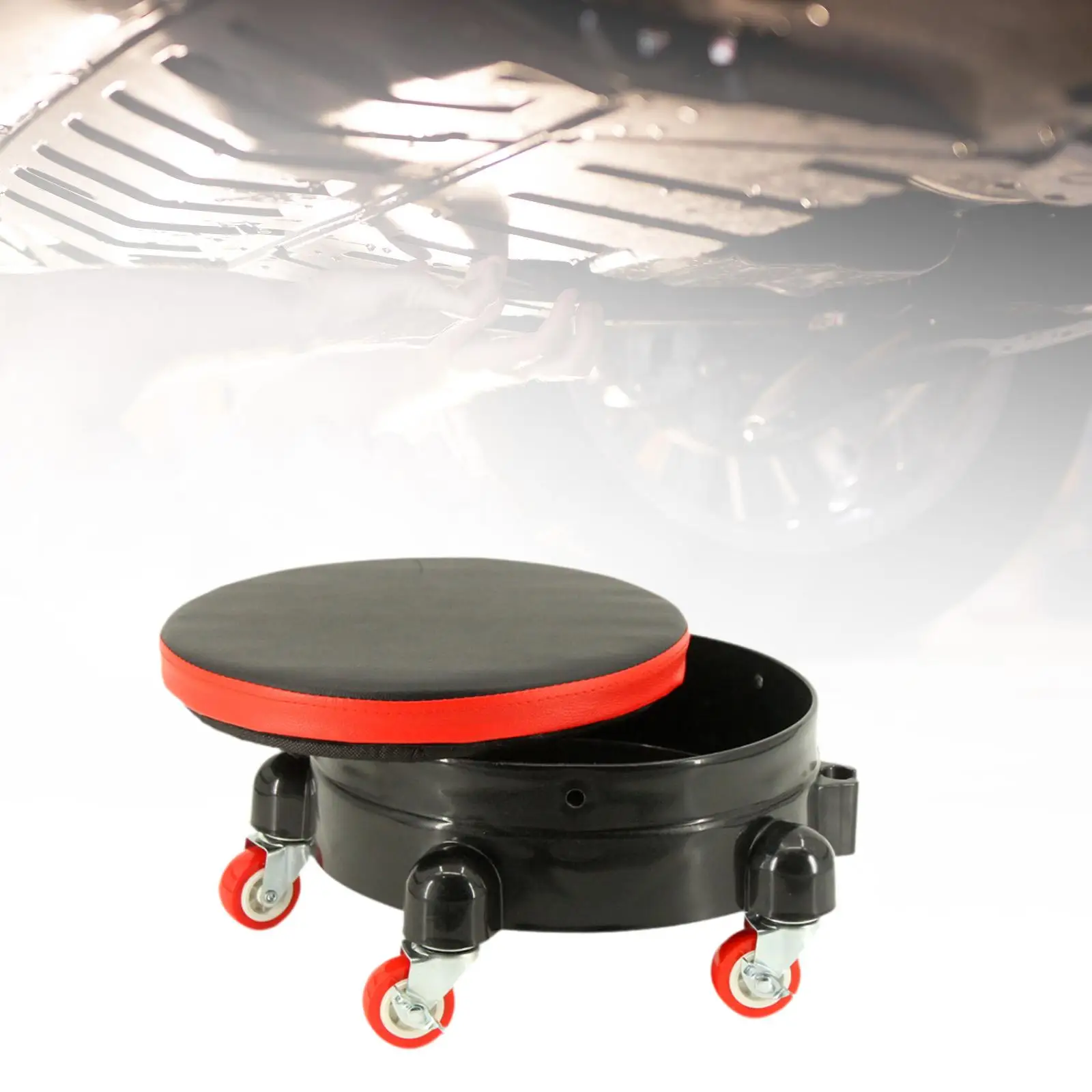 Car Wash Bucket Dolly Heavy Duty Swivel Caster Rolling Detailing Wash Bucket With Wheel rolling bucket cart for car washing pain
