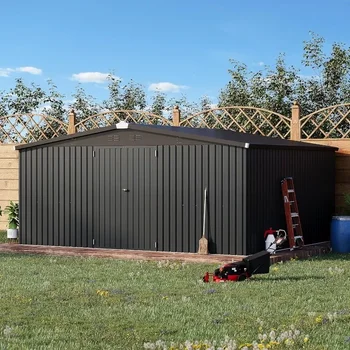 14x12 Metal Outdoor Storage Shed 1