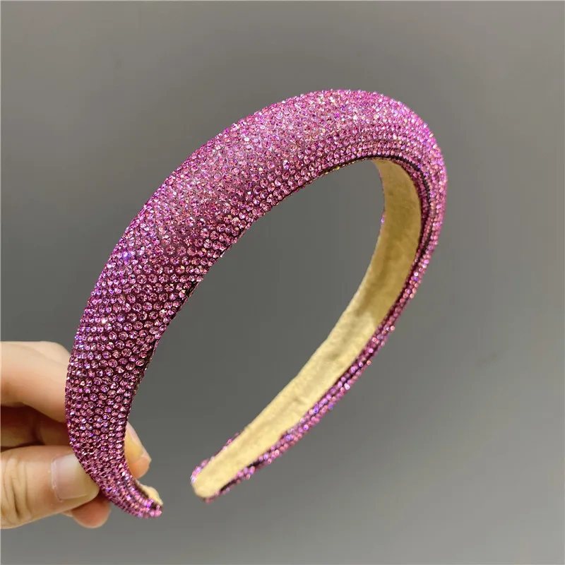 Cerchietto per capelli con strass scintillanti alla