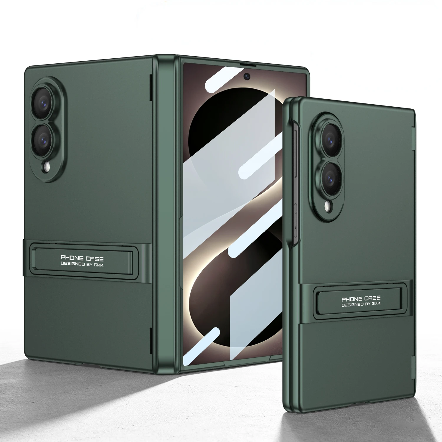 Ultra Slim Frosted Armor Case with Built-in Screen Protector