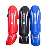 1 pair  Sanshou protective gear boxing Muay Thai combat training thickened protective gear leg pads 1