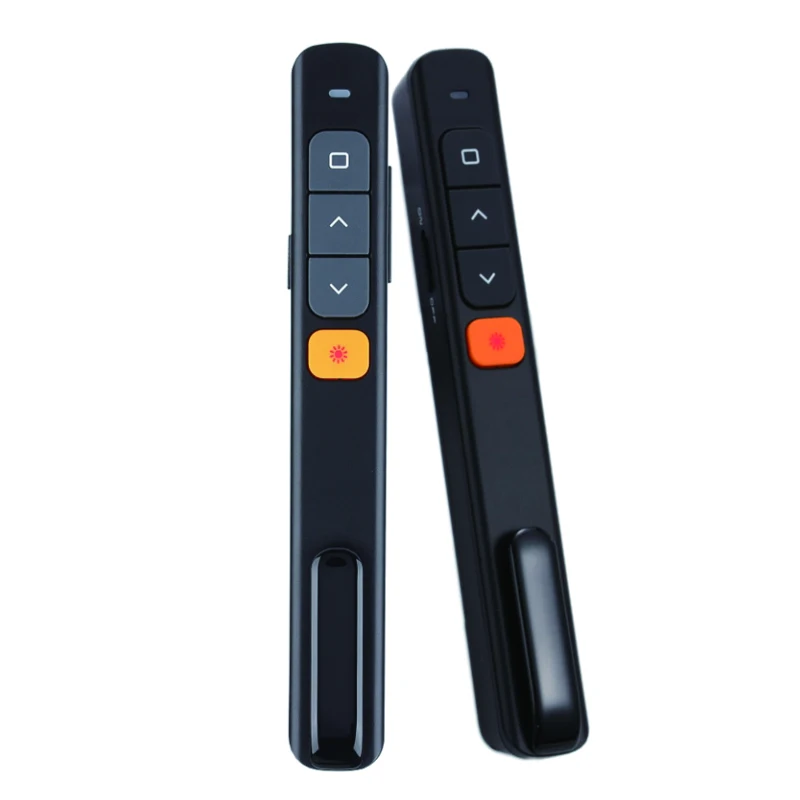 2.4G Wireless Presenter Clip Type PowerPoint PPT Pen USB and Type-C Receiver for Meeting and Training