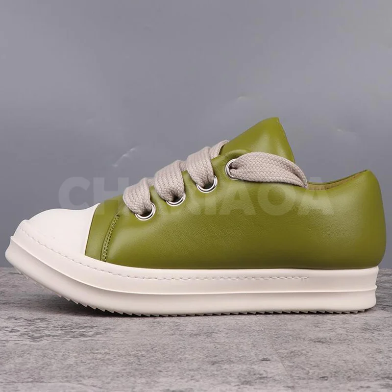 

Women Flat Shoes Autumn Winter 2023 New Genuine Leather Upper Round Toe Low Help Unisex Casual Shoes Concise Comfortable Loafers