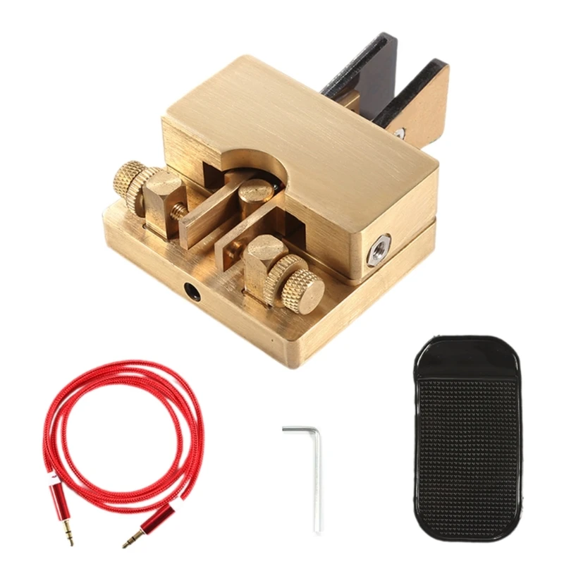 

PortableShortwaves CW Morse Code with Amateur Radio Hand Key Morse 95AF