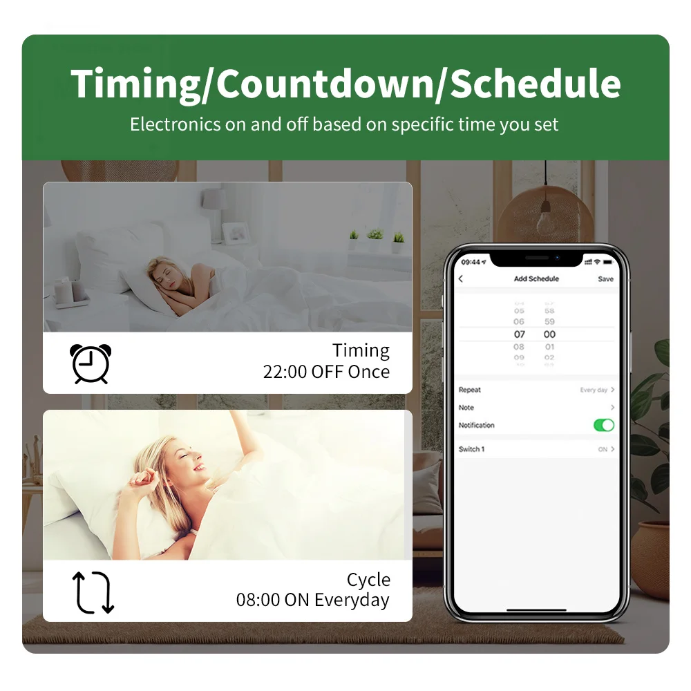 Smart control demonstration on mobile device
