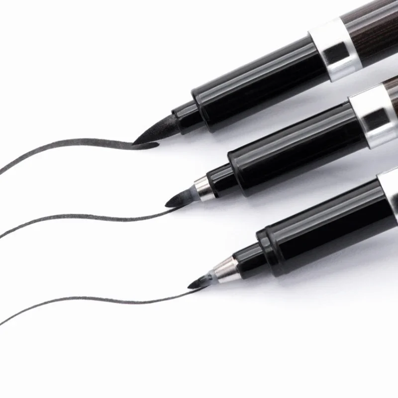 Brush Pens Markers Calligraphy Art Writing Office School Supplies