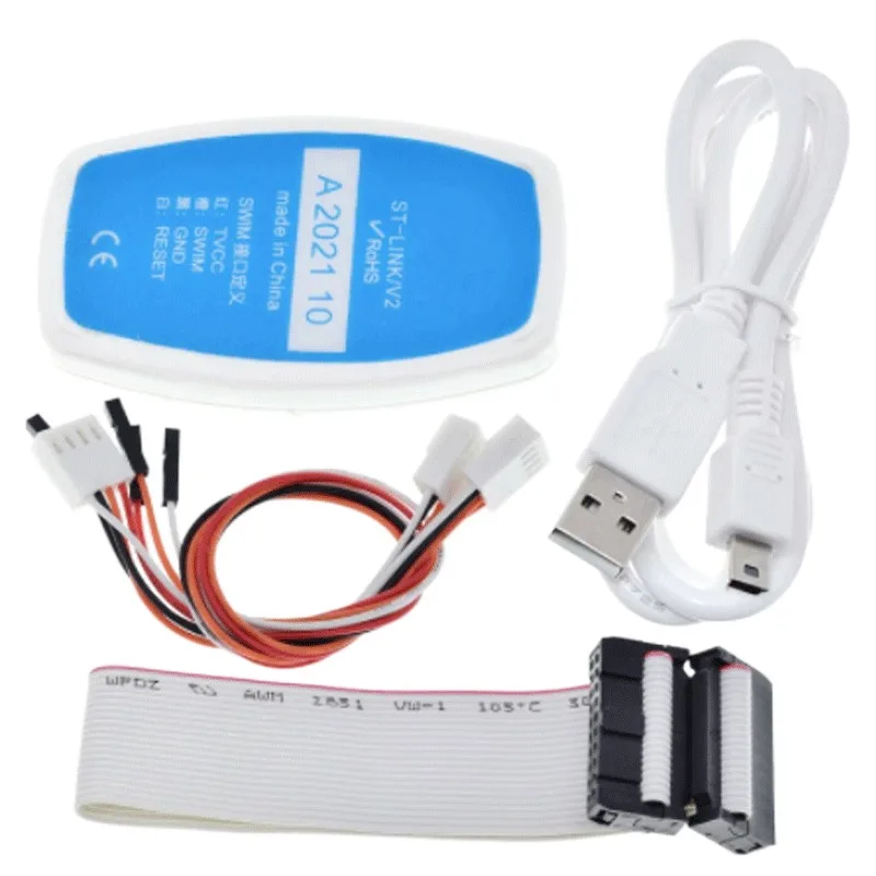 Nuovo St-Link/V2 St-Link V2(Cn) St Link Stlink Emulatore Download Manager Stm8 Stm32 Dispositivo Artificiale