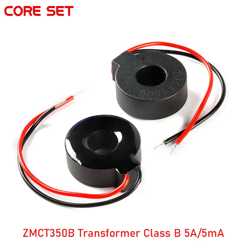 ZMCT350B Transformer Class B 5A/5mA Mini Precision Miniature Current Sensor 2Pcs
